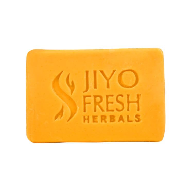 Image of New Shama Jiyo Fresh Turmeric Soap, 100g (Pack of 5)