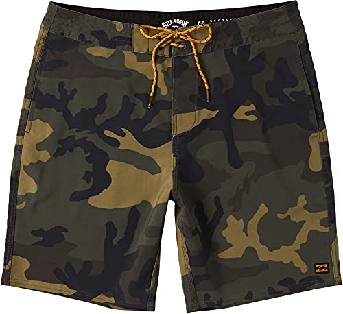 Boardshorts Billabong All Day Lo Tides avec tissu déperlant séchage rapide