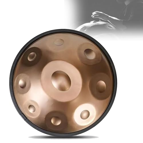 Steel Handpan G Minor 9 Notas 18 Pulgadas con Accesorios miniatura 1