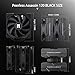Thermalright Peerless Assassin 120 Black CPU Air Cooler, 6 Heat Pipes,TL-C12B PWM Fan, Aluminium Heatsink Cover, AGHP Technology, for AMD AM4/AM5/Intel LGA 1700/115X/1851/1200/2066/2011 PA120 Black