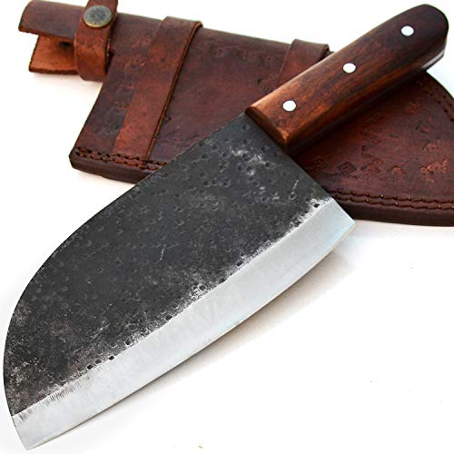 Cuchillo De Cocina Hecho A Mano En Acero 440c Con Recubrimiento En Polvo Cuchillo De Cocina - Cuchillo De Cocina Con Funda 9649 Cuchillo De Cocina Hecho A Mano En Acero 440c Con Recubrimiento En Polvo Cuchillo De Cocina - Cuchillo De Cocina Con Funda 9649