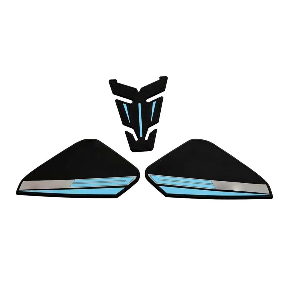 Motorcycle Tank Pad Sticker Accessories Side Fuel for MT-09 for MT09 SP for 2025 2026 ﻿ Traction Pad Decal(Color1)