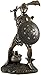 Veronese Design Bronzed Oggun God of War, Iron and Hunting Statue