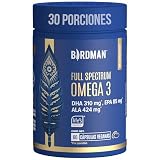 Birdman Full Spectrum Omega 3 Vegano | Algas y Aceite de Linaza | 100% Vegetal, Sin Contaminantes | Cápsula Vegana | 30...