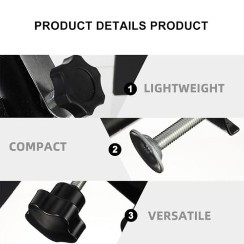 Fixation Parasol Portable sans Percer : Support Stable Serrage 5cm - 8