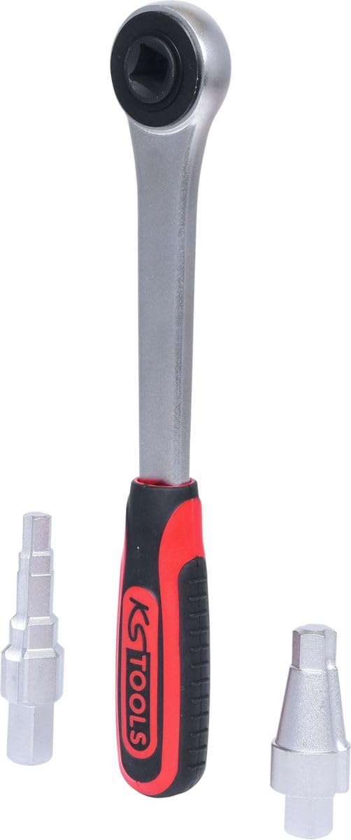 KS Tools 130.3500 Gas-Stufenschlüssel-Satz 3/8"-1", 3-tlg.