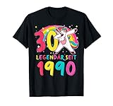 Das Geburtstagskind wird sicherlich über so ein cooles Einhorn Shirt freuen! Es ist ein sehr Farbenfrohes Shirt und super auffällig! Sozusagen ein Hingucker auf der Geburtstagsfeier! Wir wünschen viel Spaß beim Verschenken zum 30. Geburtstag!