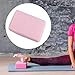 kowaku Block Prop Non Slip EVA Multifunction Brick Exercise Brick for Stretching Toning Indoor Sports Squat Workout, Pink Cover