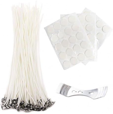 Pabilos para Velas de 8 Pulgadas, 60 Piezas con Dispositivo Centrador miniatura 3