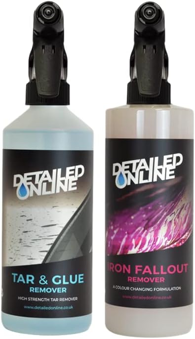 DetailedOnlineTar And Remover + Iron Fallout Remover CONTAMINANT Contamination Duo
