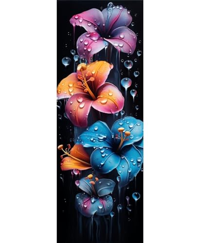 Fleurs Colorées Diamond Painting 5D : Éveillez Votre Créativité - 2