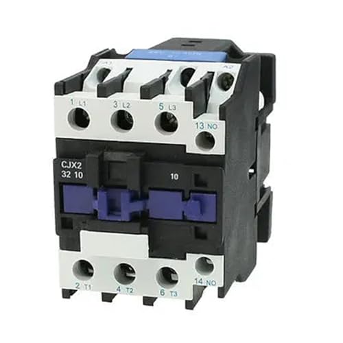 Contactor AC automatizacion de motores en carril din CJX2-32 bobina 24V trifasico