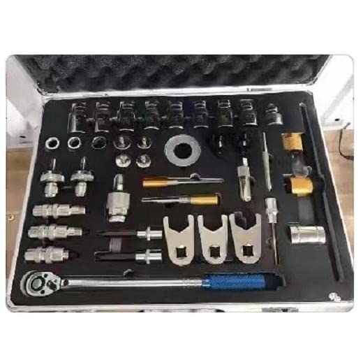 Set Rimozione Iniettori Diesel Set 14 Attrezzi Rimozione Iniettori Diesel - Kit Per Bosch, Delphi, Denso, Siemens Common Rail Pulizia Iniettori Diesel - Foto 12