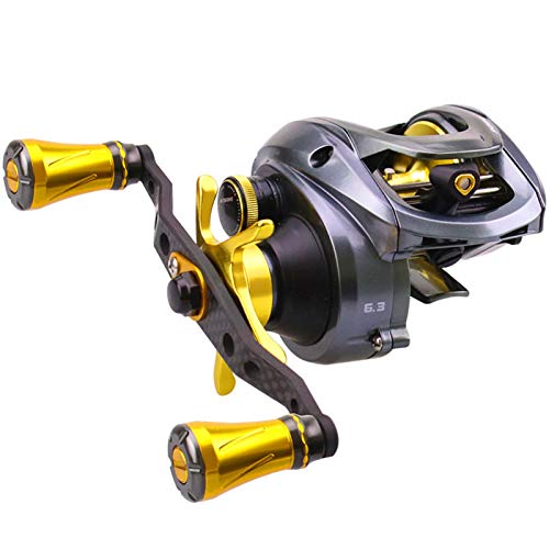 Braço balancim para pesca ao ar livre, isca de fibra de carbono, carretel de fundição, braço bascula