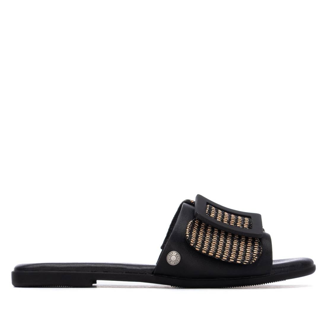 REFRESH 175029 SANDAL SRA C. BLACK Black (Black), 36 EU (3 UK)