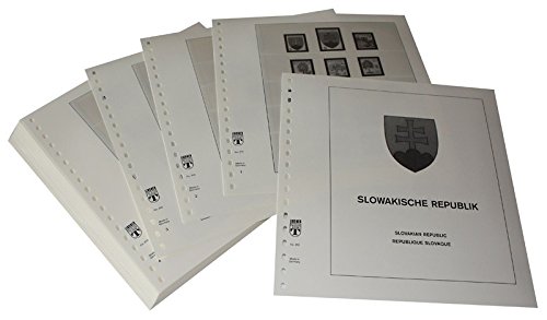 Feuilles pré-imprimées République Slovaque 1993-2007 pour compléter votre collection
