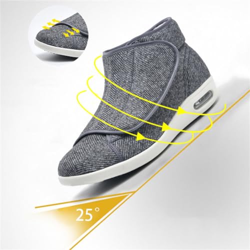 Diabetic Boots for Women, Memory Foam Winter Warm Orthopedic Edema Shoes Adjustable Indoor Outdoor Swollen Feet Shoes2