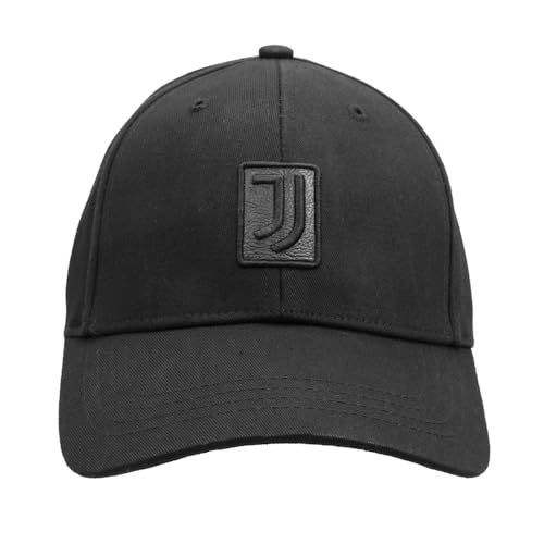 CAPPELLO CON LOGO JUVENTUS Juventus Cappello Baseball Patch Pelle E Ricamo 100% CO