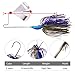 PASNMKvn 5Pcs Fishing Buzzbait Lures Spinnerbait Fishing Lures Swim Jigs Fishing Lure for Freshwater Saltwater Fishing Lures
