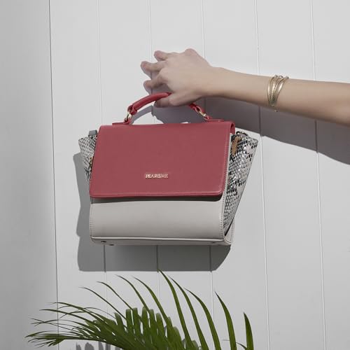 Image of Julia Sling Bag for Women, Stylish Handbag Sling Bag Italian Vegan Leather Bag with Detachable Sling Strap Sling Bag for College and Office