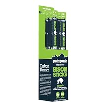 Patagonia Provisions Bison Sticks - Jalapeno | 100% Grass-Fed, 8g of Protein, 60 Calories | No Artificial Ingredients, Added Flavors, Fillers, or Nitrates | Pack of 12, 1 oz Each