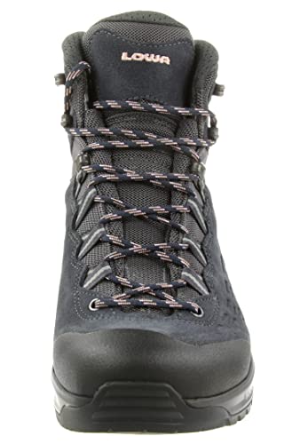 LOWA Explorer II GTX Mid Women, 5.5UK/39 EU, Navy/Rose
