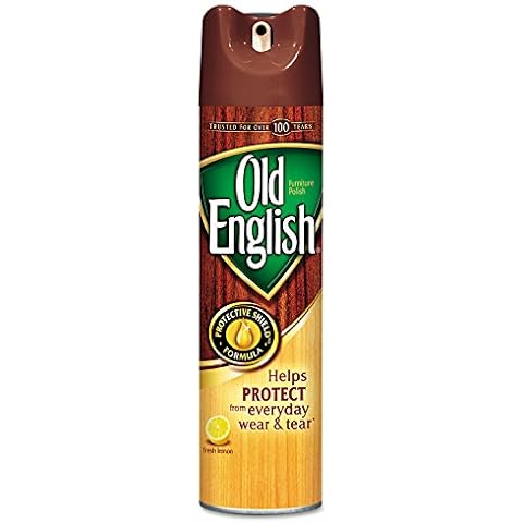 Old English Aerosol Furniture Polish - Lemon - 12.5 oz Cover