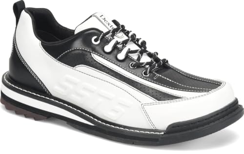 Dexter Mens SST 6 Hybrid LE Bowling Shoes Right Hand (for Right Handed Bowlers only. Men's Shoe Sizing) - White/Black 11.5