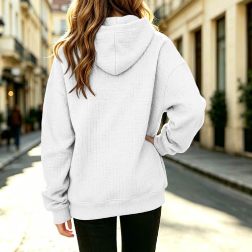 Ayolanni little girls clothes Hoodies for Girls Cute Fashion Long Sleeve Hooded Sweatshirt Teen Clothes White - image 5