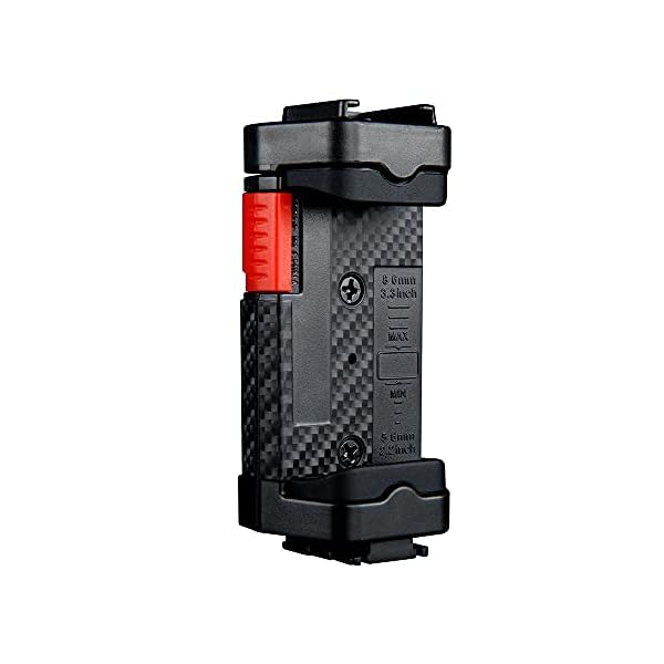 Rollei Comfort Vlogging Set, Mini-Stativ mit Smartphone-Halterung, Kugelkopf und Zubehör-Arm. Ideal für das Videofilmen… – Bild 7
