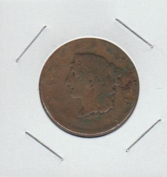 1839 No Mint Mark Matron Head (1816-1835) Penny Seller Very Good