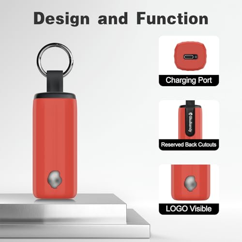 Image of for Skullcandy Method 360 ANC Case Cover, Soft Silicone Protective Earbuds Case, Only Compatible with Skullcandy Method 360 ANC with Cleaner Kit Accessories Set(Red)