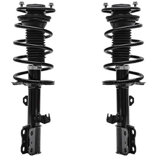 Image of Detroit Axle - 8pc Suspension Kit for 2005-2010 Scion tC Complete Front Rear Struts with Coil Spring Sway Bar Links 2006 2007 2008 2009 Replacement Quick Install Ready Struts Shocks Assembly