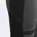 adidas Jg TR BR Tight Mallas, Niñas, Grisei/Negro/Blanco, 140 (9/10 Años)