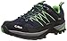 CMP Herren Rigel Low Shoe WP Trekking-& Wanderhalbschuhe, B.Blue-Gecko, 43 EU