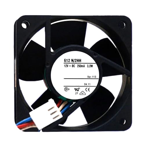 Ventilateur 612N/12HH 60mm compact 3,0 W pour espace restreint