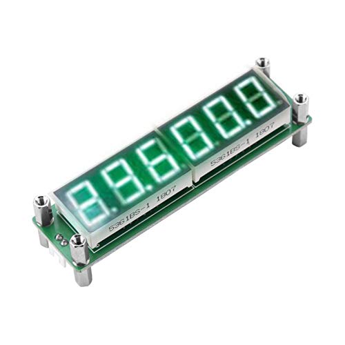Image of Tiiyee Signal Frequency Counter, 1MHz-1000MHz Digital Cymometer Tester PLJ-6LED-H | High Resistance LED Display Module with Brightness Adjustable Double Button Control for RF Signal Measurement and Electronics