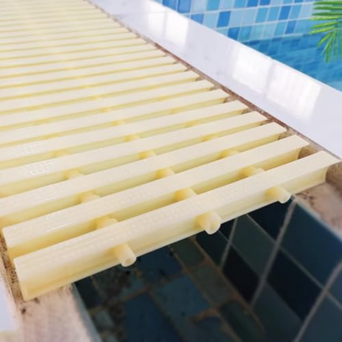 Grille de drainage robuste blanche 18 cm en plastique ABS durable - 2