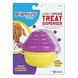 Brightkins Large Cupcake Treat Dispenser - 1 Piece Mental Stimulation Toys for Dogs, Treat Dispenser...