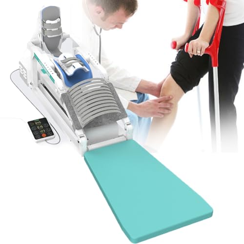 Electric Knee CPM Machine With Remote, 0-140 Grado Dispositivo de terapia de movimiento pasivo para la recuperación de la cirugía post, Ejercicio de pierna de velocidad ajustable para la rehabilitació