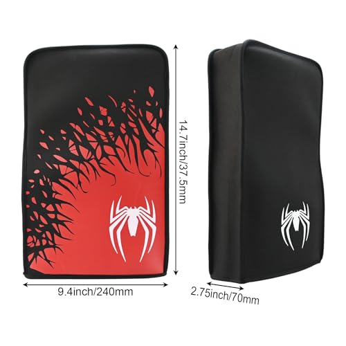 Image of New World for PS5 Slim Dust Cover Anti-Scratch Dustproof Waterproof Shell Washable Protective Case for PS5 Slim Disc&Digital Console (Red)