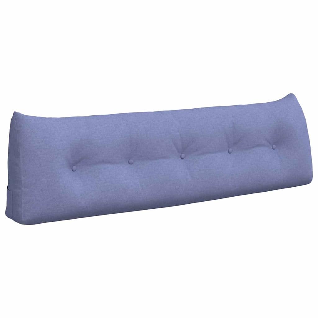 Cuscino per la schiena Jeans Blu 160 x 24 x 50 cm Tessuto