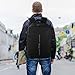 Vacuum Backpack Travel, Lightweight Waterproof Airback 60L Expandable Compression bag for Travel, TSA Friendly Flight Approved, Work, Business Trip, Commute