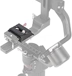 Hersmay Arca Swiss Quick Release Plate For DJI Ronin RS2 RSC2 RS3 RS3PRO RS3mini Plate Gimbal Stabilizer Accessories Compatible with Manfrotto Tripod Plate
