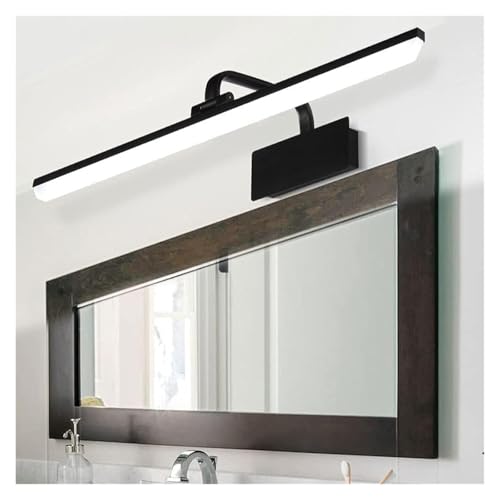 Lámpara de espejo de baño LED, lámpara de espejo Compatible with tocador, luces de pared de metal dorado, aplique moderno sobre gabinete con espejo,para Loft Restaurante