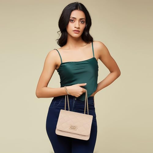Image of Synthetic Leather Stylish Classy Unique Trendy Design Shoulder Crossbody Sling bag For Women
