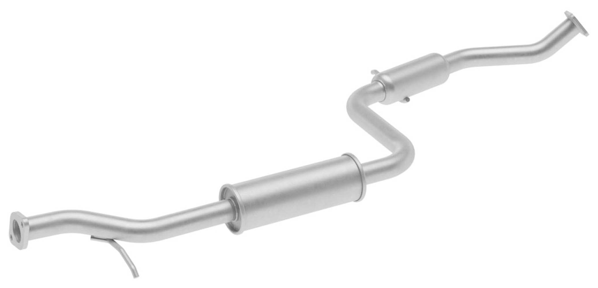 HELLA 8LC 366 026-001 Tłumik środkowy - Easy2Fit® Kit - w środku - dwuczęściowy - Komplet z elementami do montażu