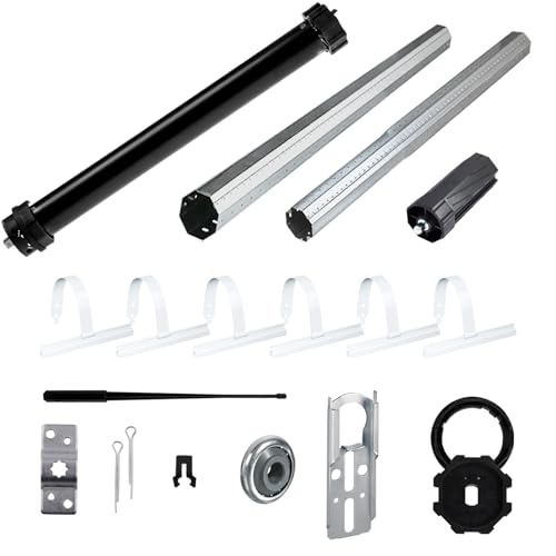 NOBILY Rolladen-Komplett-Set Maxi-Rolladenmotor P5 30/15-60 mechanischen Endabschaltern (Zugkraft 30Nm/75kg) für 60mm Achtkantwelle (SW60) + Mechanik-Set bis zu einer Gesamtlänge von 2,00 Meter NOBILY Rolladen-Komplett-Set Maxi-Rolladenmotor P5 30/15-60 mechanischen Endabschaltern (Zugkraft 30Nm/75kg) für 60mm Achtkantwelle (SW60) + Mechanik-Set bis zu einer Gesamtlänge von 2,00 Meter
