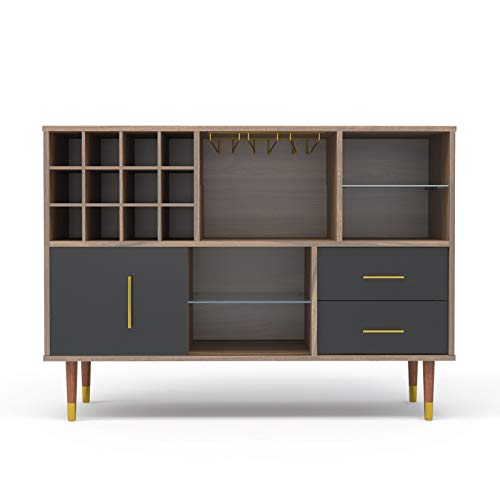 image for Mecor Kitchen Sideboard Buffet, Storage Cabinet Server Cupboard, Conso