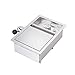 KitchenAid Stainless Steel Built-in Island Side Burner, 760-0023